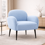 Powder Blue Suede Velvet