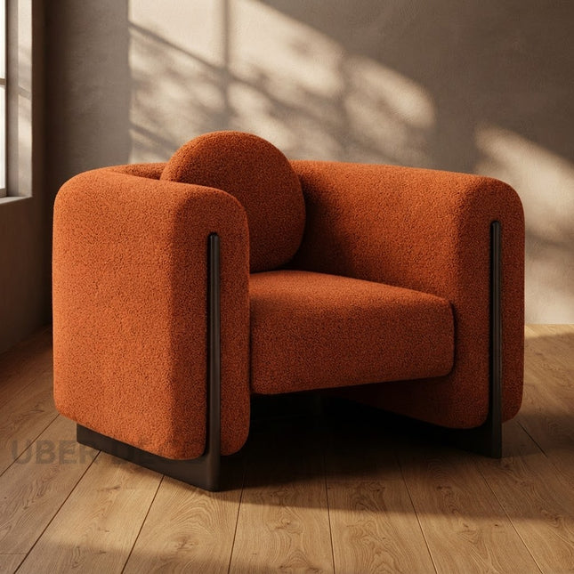 Brio Accent Chair – Ready to Ship Contemporary Sculpted Seating for Living Room and Lounge Spaces