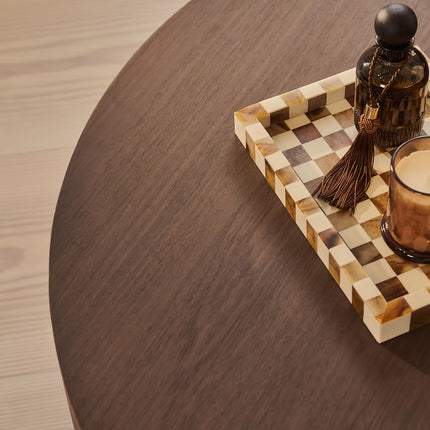 Menderes Coffee Table Modern Contemporary Mediterranean Inspired Designer Center Table Custom Finish Minimal Statement Table for Open Concept Space