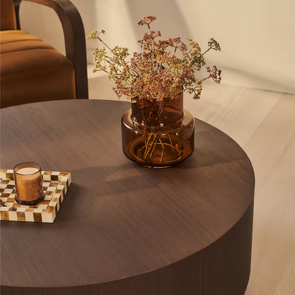 Menderes Coffee Table Modern Contemporary Mediterranean Inspired Designer Center Table Custom Finish Minimal Statement Table for Open Concept Space