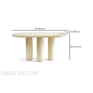 Hearthome Nordic Modern Dining Set – Cozy Contemporary Elegance for Dining Spaces - Uber Decor