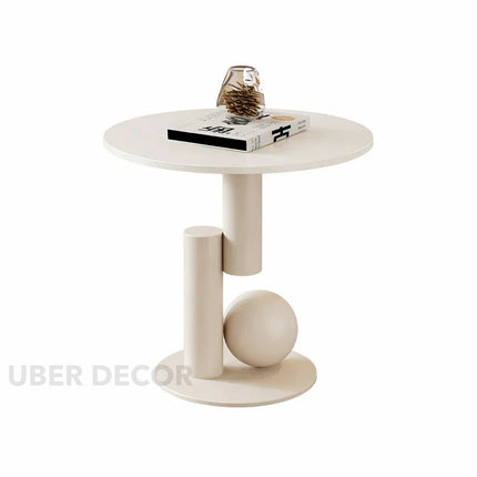 Lena Glide Nordic Coffee Table Versatile Rolling Design for Living Room and Bedroom