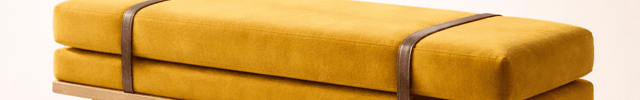 Havn Rest Japandi Upholstered Bench Scandinavian Minimal Living Dining Entryway Furniture