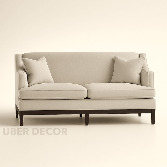 Durban 60" Upholstered 2‑Seater Loveseat – Elegant Accent Sofa for Refined Living Spaces