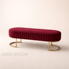 Burgundy Wine Suede Velvet