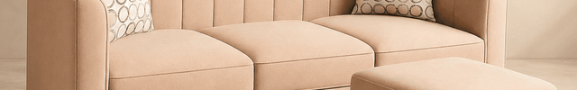 Casablanca 78" Sectional Sofa- Small 3-Seat L Shaped Convertible Sofa Couch with Chaise for Small Spaces