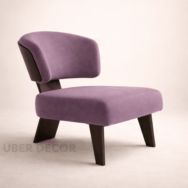 Modena Eleganza – Italian Minimalist Fabric Lounge Chair for Living Room & Leisure Spaces