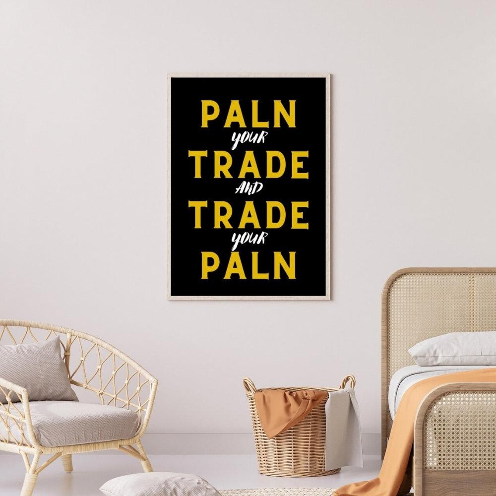 Strategic Trade Planner Wall Art