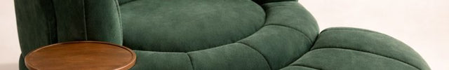 Vantara Accent Chair – Curved Comfort Seating with Integrated Coffee Table for Living Room and Lounge Spaces