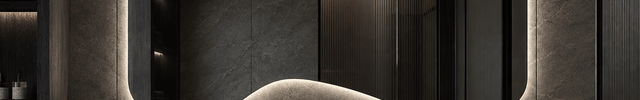 Nami Organic Wave Frameless LED Wall Mirror with Front or Back Lit for Bathroom Vanity and Contemporary Interiors