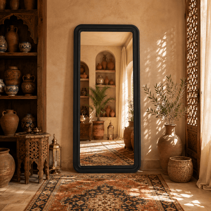 Rania Modern Full Length Floor Mirror – Statement for Dressing Room