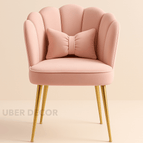 Blush Pink Suede Velvet
