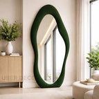 3 ft/ 36x17 in / Forest Green Suede Velvet