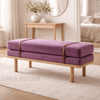 Dusty Plum Suede Velvet