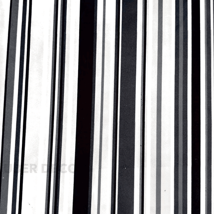Istanbel Martar - Monochrome Linear Flow Printed Suede Upholstery Fabric- Mono Urban Stripes