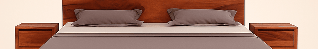 MapleLine Contemporary Solid Wood Platform Bed for Urban Homes - Uber Decor