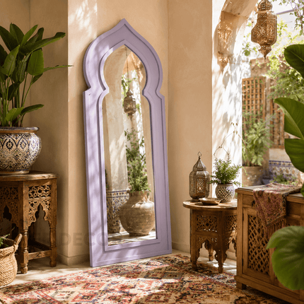 Azaria Architectural Moroccan Arch Mirror – Leaner for Luxury Homes
