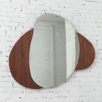 Reflected Harmony Asymmetric Wall Mirror