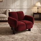 Deep Wine Suede Velvet