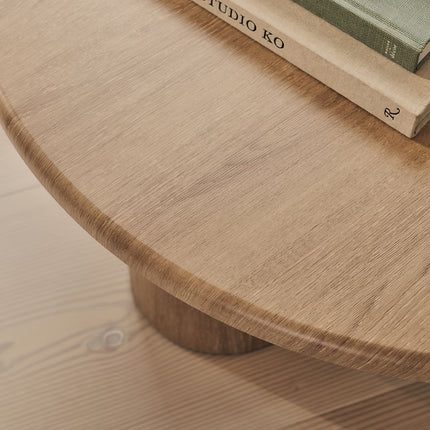 Salado Coffee Table Modern Soft Minimal Organic Luxe Inspired Designer Center Table Custom Finish Multi Pillar Table for Elegant Lounge Setting
