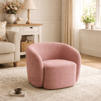 Vintage Pink Jute-Linen