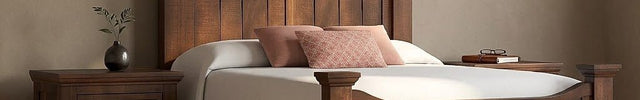 Valoria Rustic American Panel Customisable Bed for Country-Style Bedrooms