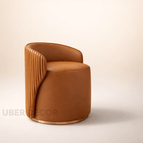 Caramel Tan Brown Leatherette