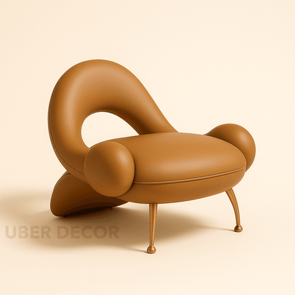 Amaera Luxe Accent Chair – Modern Luxury Unique Chair for Bedroom or Living Room