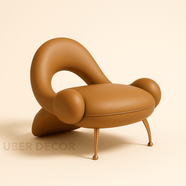 Amaera Luxe Accent Chair – Modern Luxury Unique Chair for Bedroom or Living Room