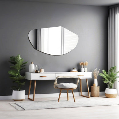 Widescape Reflection Asymmetric Decorative Mirror