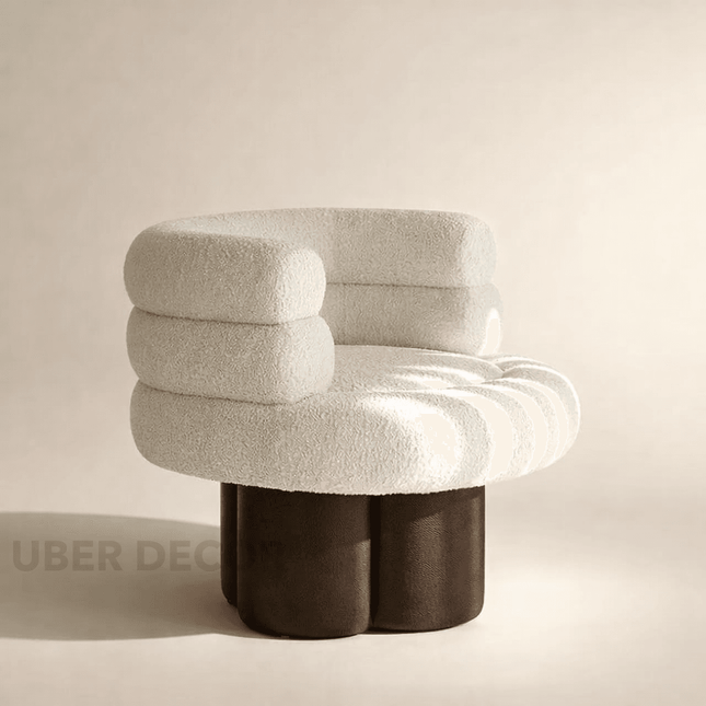 CLOUDFORM – Modern Sculptural Accent Chair for Living Room, Lounge & Boutique Spaces