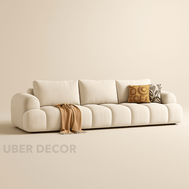 Dresden Nordic Designer Sofa Set – Modern Luxury Floor Lounge for Living Room, Garden & Office Spaces