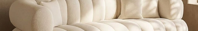 CloudHaven Nordic Style Curved Sofa Ultra-Soft Luxury Couch for Living Room and Lounges