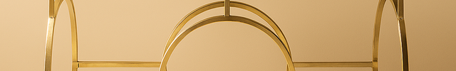 Obsidian Halo Display Table – Black Glass Top with Gold Ring‑Frame Base for Hallway, Entryway & Living Room - Uber Decor