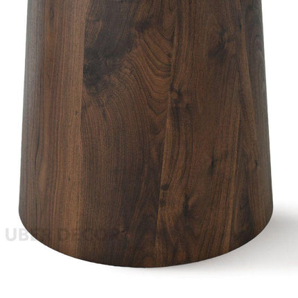 Haven Round Dining Table Contemporary Japandi Inspired Design Custom Made Minimalist Statement Piece for Modern Dining Rooms - Uber Decor