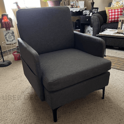 Isyra- Comfy Single Sofa Accent Chair with Large Seating and Backrest for Bedroom Living Room, Bed Room of Office