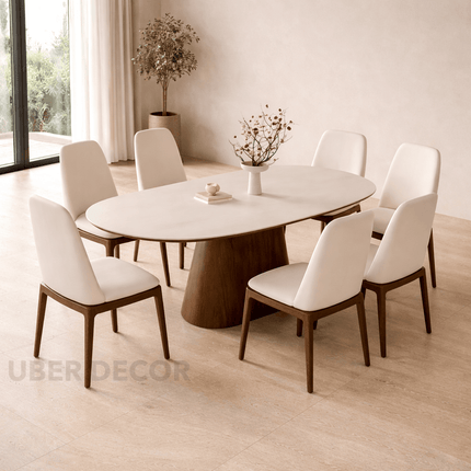 Havenmere Dining Table– Japandi  Inspired Elegance Meets Modern Comfort