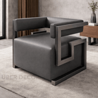 Graphite Grey Leatherette