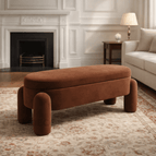 Cocoa Brown Suede Velvet