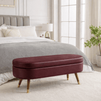 Burgundy Leatherette
