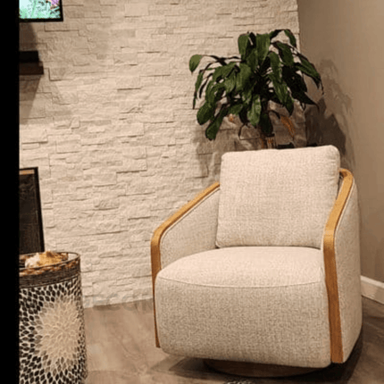 Lunera Accent Chair – Modern Minimalist Chair Created for Living Room or Bedroom Interiors