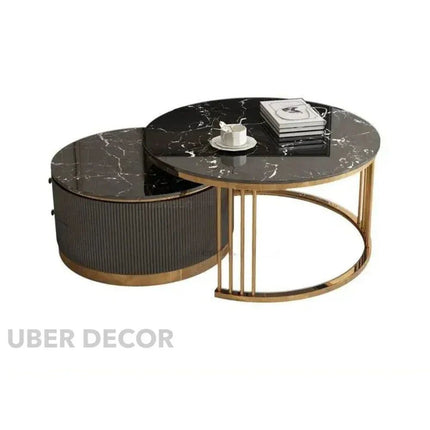 Auralis Ring – Luxury TV Cabinet, European Inspired Fluted Console