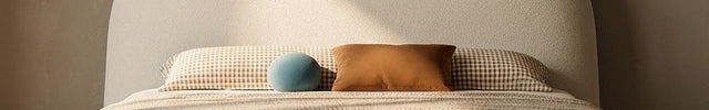 Drowse Curve Minimal Bed – Wabi-Sabi Japandi Platform Bed for Modern Bedrooms