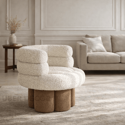 CLOUDFORM – Modern Sculptural Accent Chair for Living Room, Lounge & Boutique Spaces