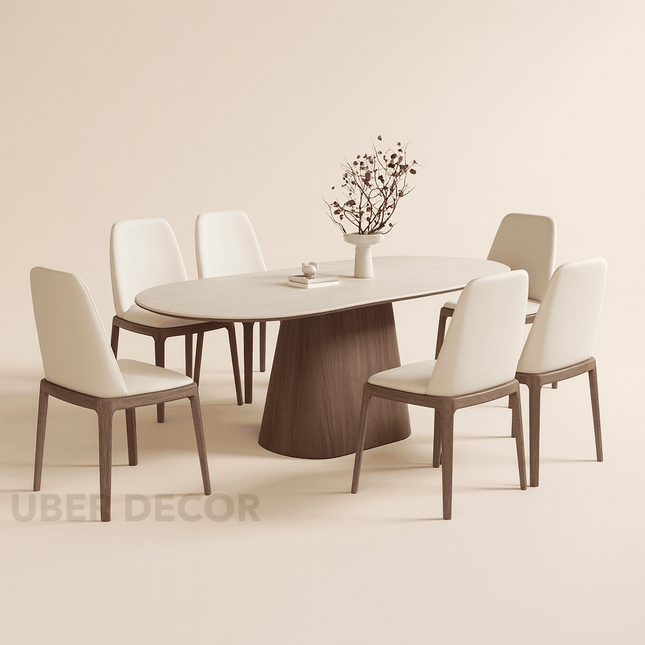 Havenmere Dining Set – Japandi Elegance Meets Modern Comfort