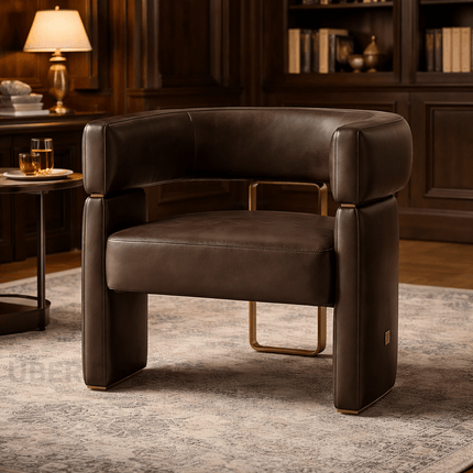 Zenith Comfort – Modern Minimalist Customizable Lounge Armchair for Living Room & Hospitality Spaces