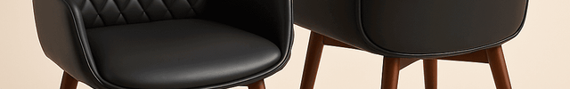 Tavra Contemporary Dining Chair Set of 2 Modern Custom Made Design with Armrest Ideal for Dining Room Office Space - Uber Decor