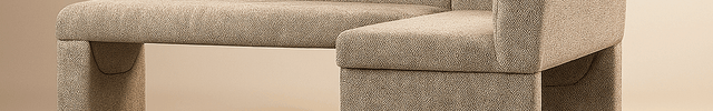 Casa Align Modern L Shaped Corner Bench Minimal Customisable Contemporary Seating for Dining Living Lounge and Office Spaces