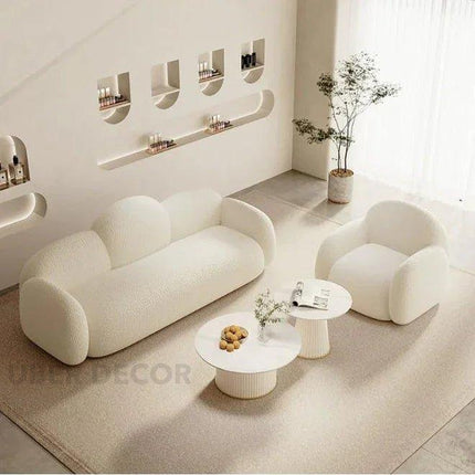 Melbourne Sculptural Sofa Modern Organic Luxury Couch for Living Room