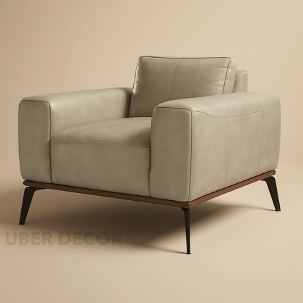 Calmora Lounge Chair – Mid‑Century Modern Japandi Accent Chair | Customize for Living Room or Lounge